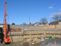 Balbriggan Dublin - Pile Wall & Waling Beam