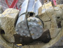 A64 Bridge Foundation Strengthening - DTHH Drill Bit