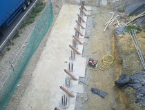 M25 - Anchored Retaining Wall