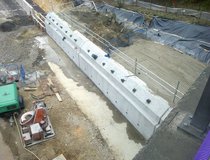 M25 - Anchored Retaining Wall