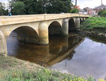 Tadcaster - Reconstructed bridge on minipile foundations